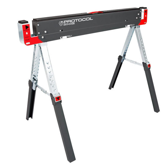 Picture of Saw Horse - Protocol SH-042 - Heavy Duty - Adjustable 22"-32"