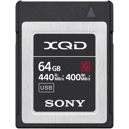 Picture of 64gb XQD Sony Card 440 mb/ps
