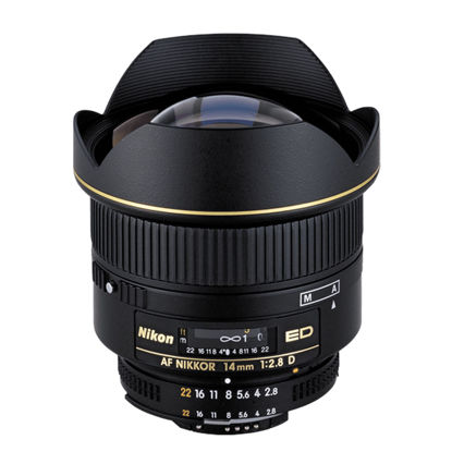 Picture of Nikon 14mm F2.8AF-D Lens W/F&R