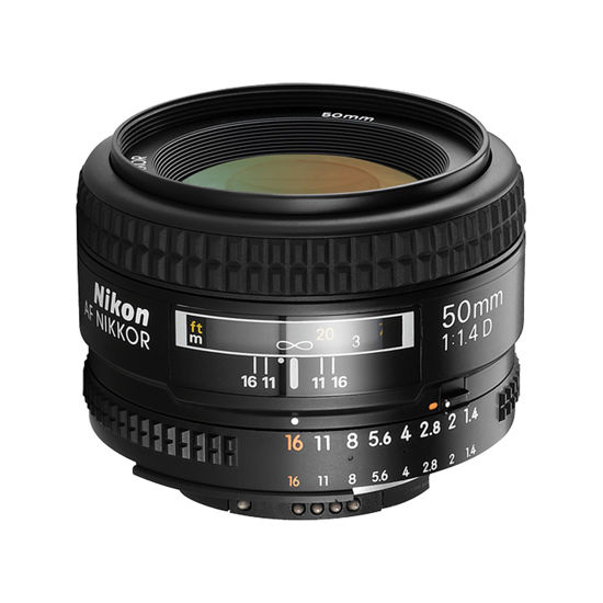 Picture of Nikon 50mm F1.4AF Lens F&R/F