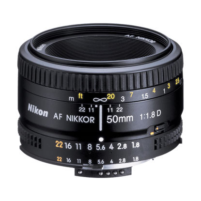 Picture of Nikon 50mm F1.8AF Lens F&R/F