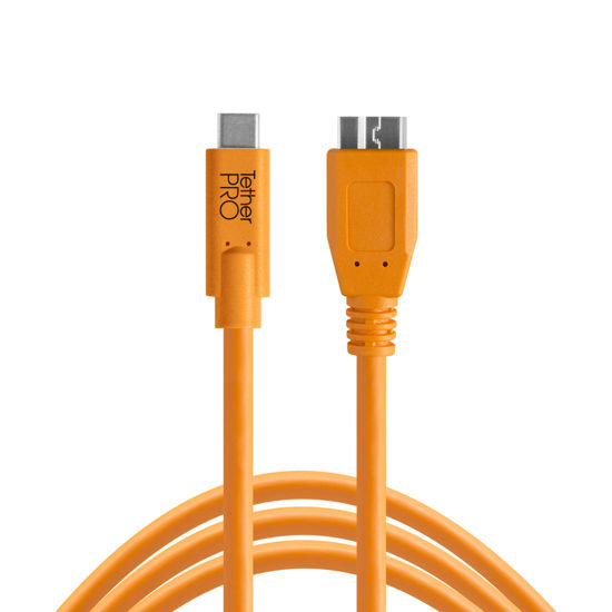 Picture of Tether Tools USB-C Cable 15' Micro-B