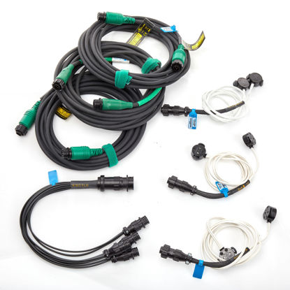 Picture of Kino Flo 4' Single Harness Kit for three lights
