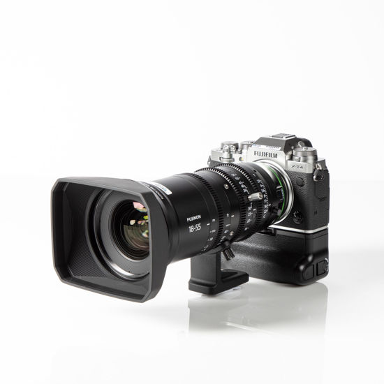 Picture of Fujifilm X-T4 kit with Fujifilm MK 18-55mm T2.9 Cine Lens