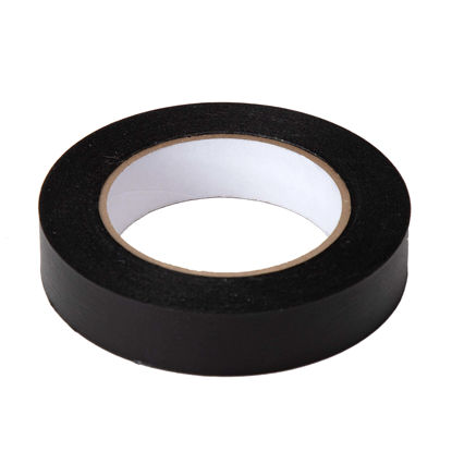 Picture of 1" Black  Paper tape