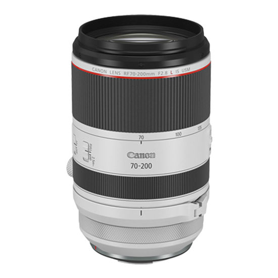 Picture of Canon EOS RF 70-200mm 2.8 for mirrorless