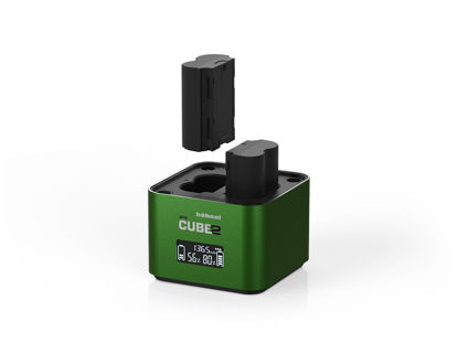 Picture of Hahnel Dual Charger for Fujifilm Battery NP-W235 - Cube2