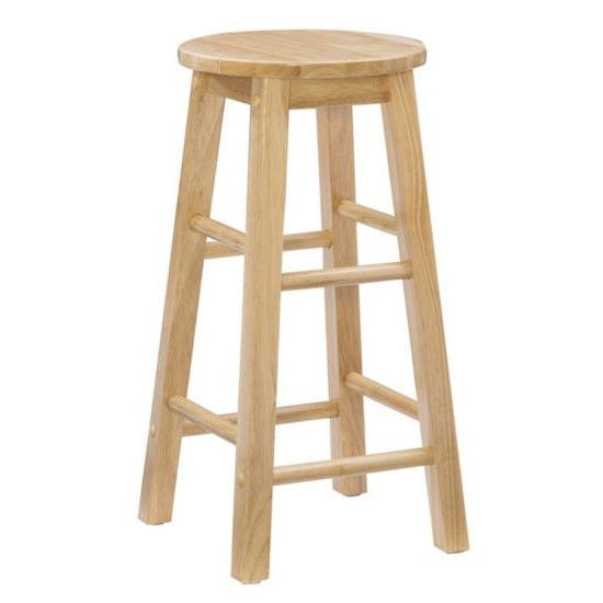 Picture of Wood Stool (Natural)