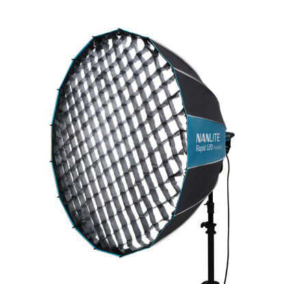 Picture of Nanlite Rapid 120CM Para Softbox (47")-Grid, Silk & GridCloth incl.