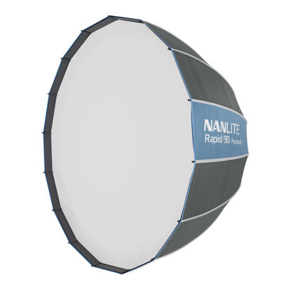 Picture of Nanlite Rapid 90CM Para Softbox (35")-Grid, Silk & GridCloth incl.
